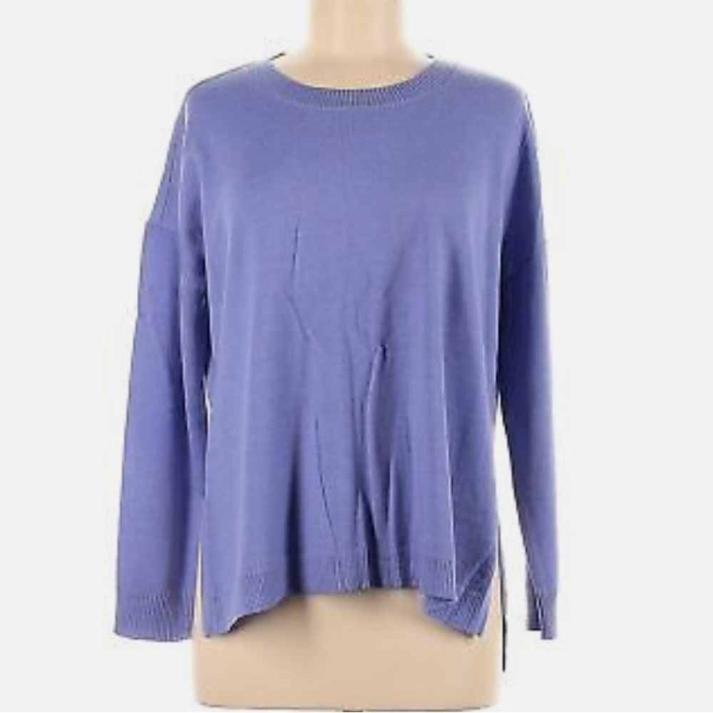 Eileen Fisher Periwinkle Pullover Sweater